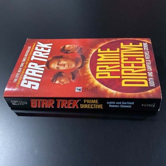 Star Trek: Prime Directive - Paperback Novel - Picture 3 of 7